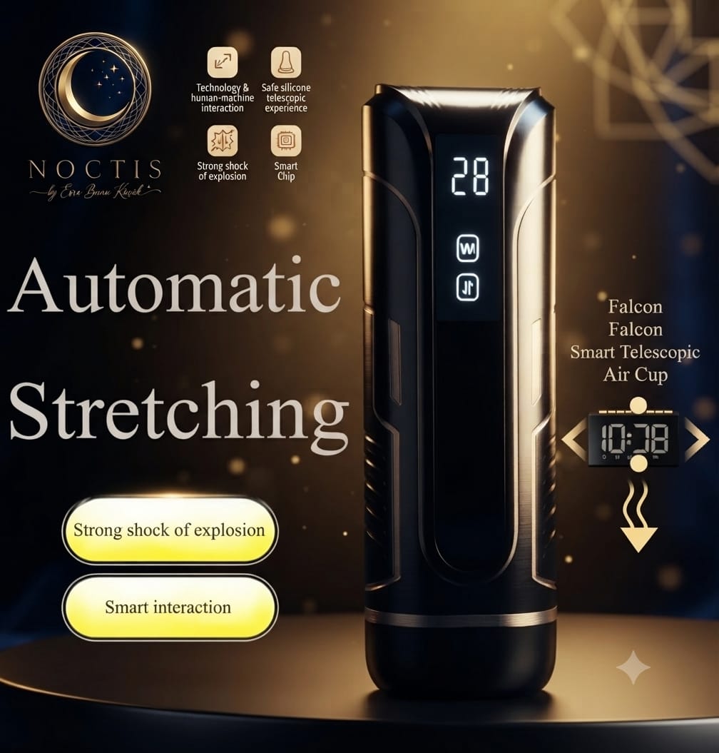Automatischer männlicher Stroker mit Digitalanzeige