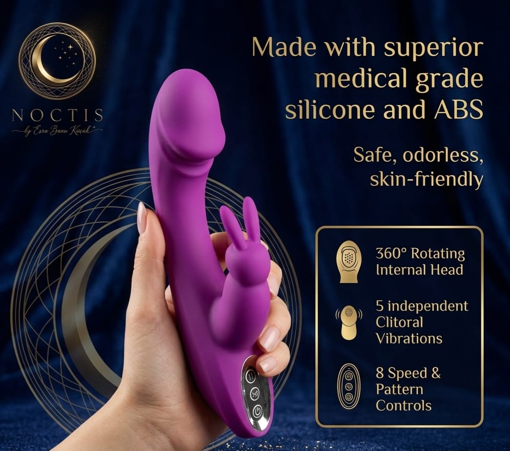 2-in-1 Kaninchen-Vibrator für Klitoris & G-Punkt