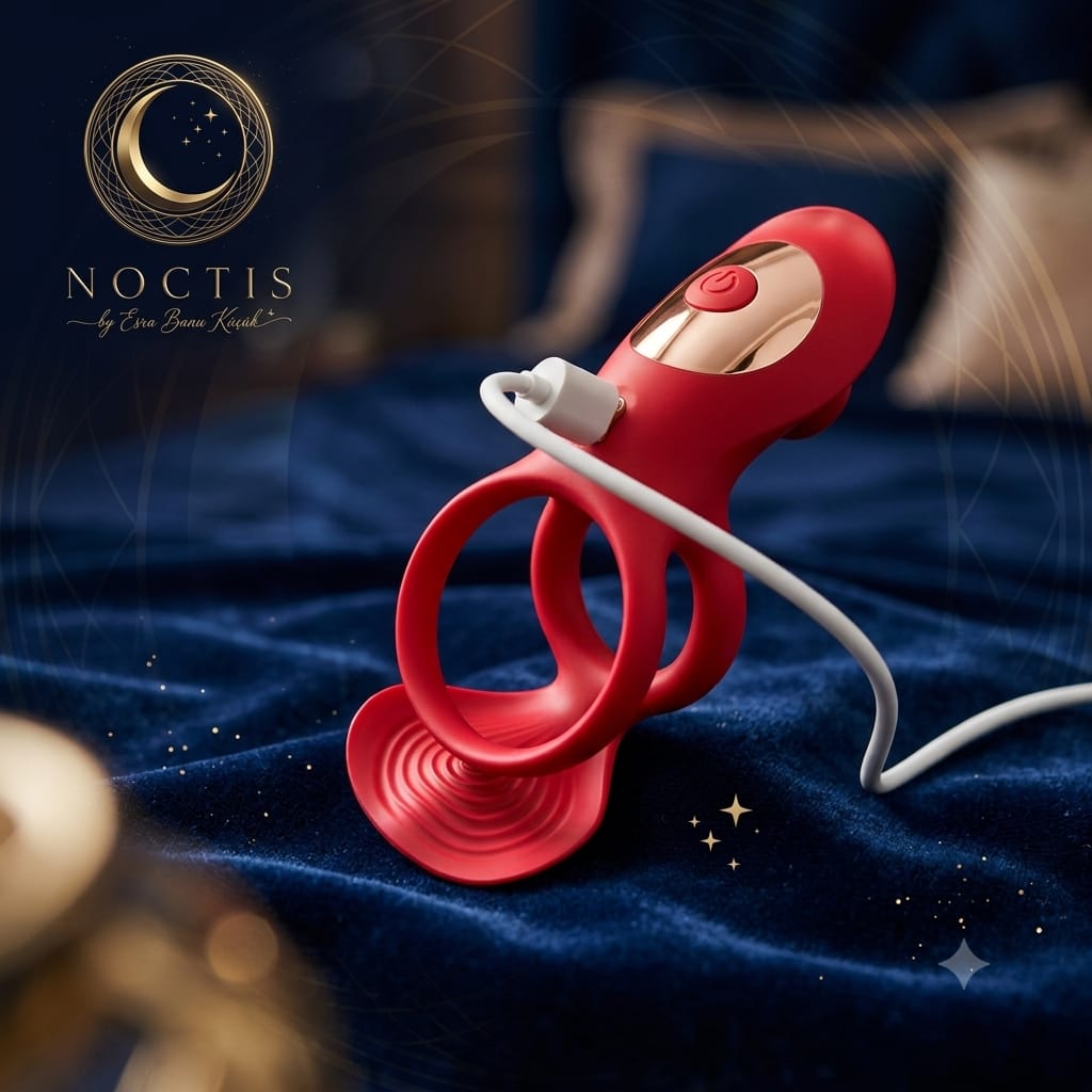 Rose Clitoral Sucking & Vibration Couples Ring – Remote Controlled Silicone Delay Cock Ring & Adult Toy